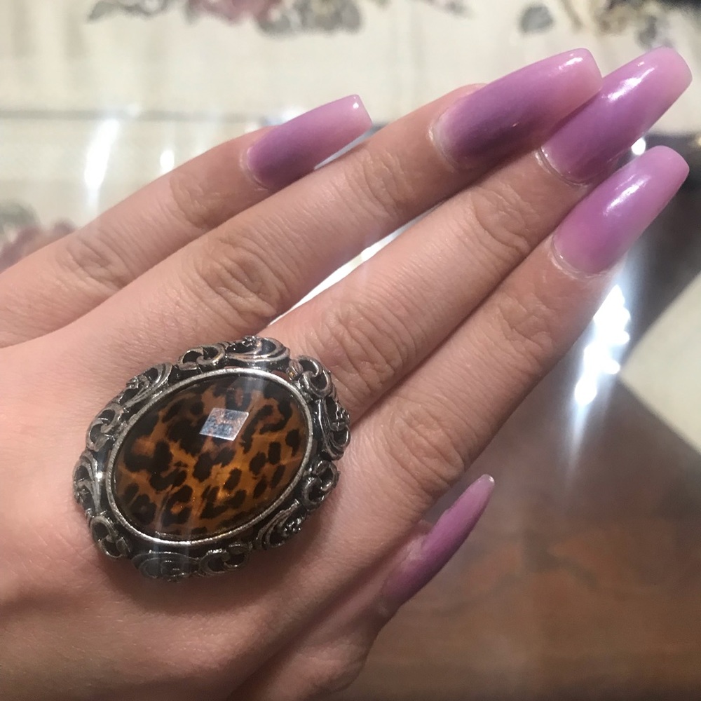 leopard print women’s Ring
